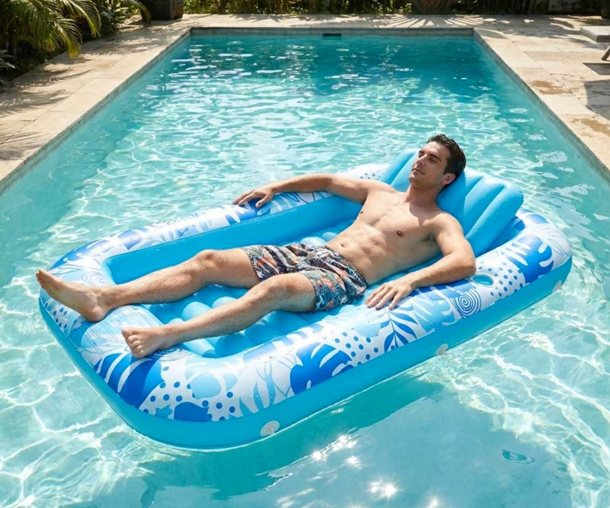 Täispuhutav päevitusmadrats kuni 100 kg kandevõimega ☀️