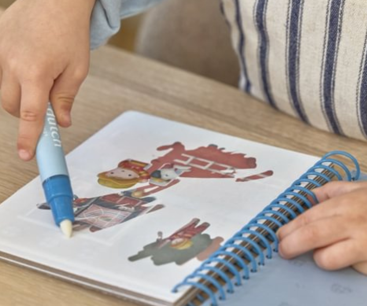 Korduvkasutatav veepliiatsiga joonistusraamat lastele 💦📖
