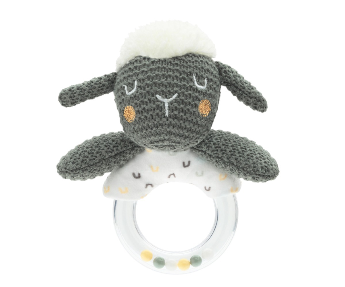 Pehme kõrin SLEEPY SHEEP - Kikkaboo, pehme lambake, mis sobib igas vanuses lastele ja pakub meelelahutust.