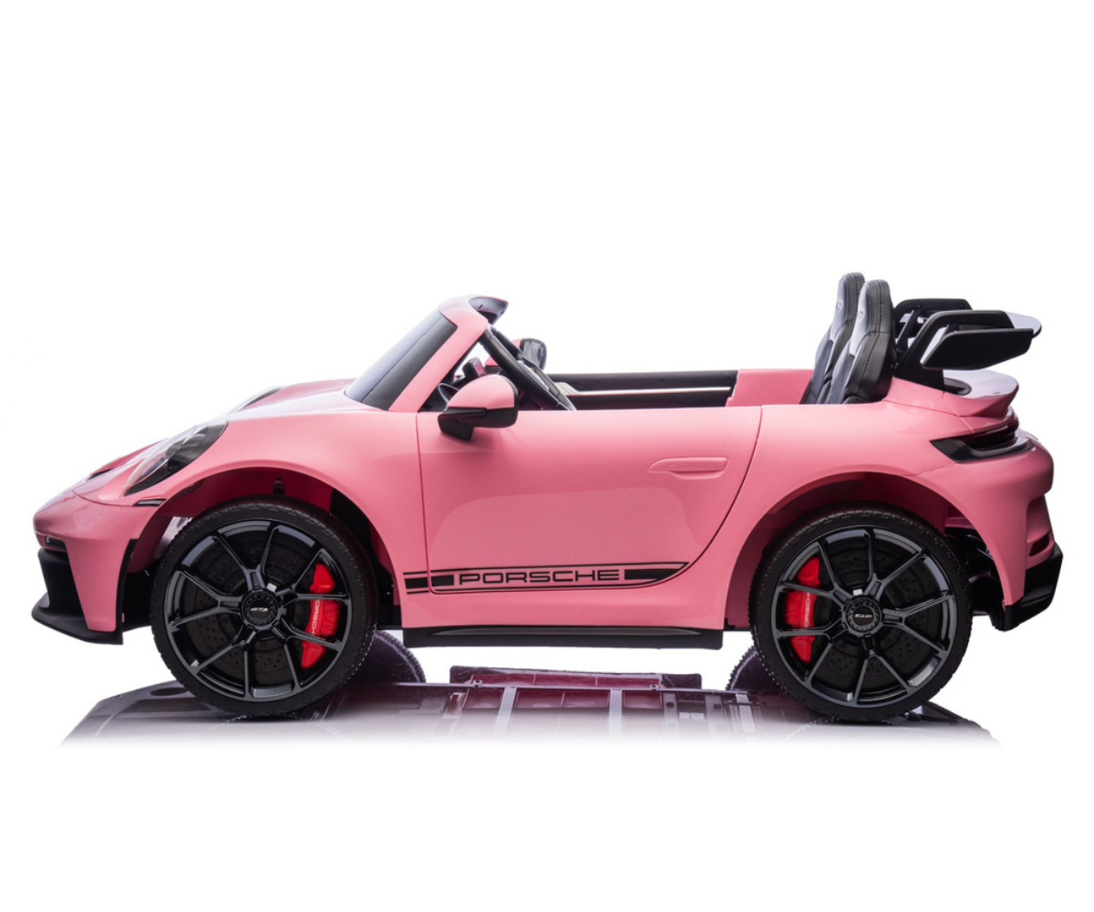 Laste elektriauto Porsche GT3 DK-P911 2x150-280W 24V roosa