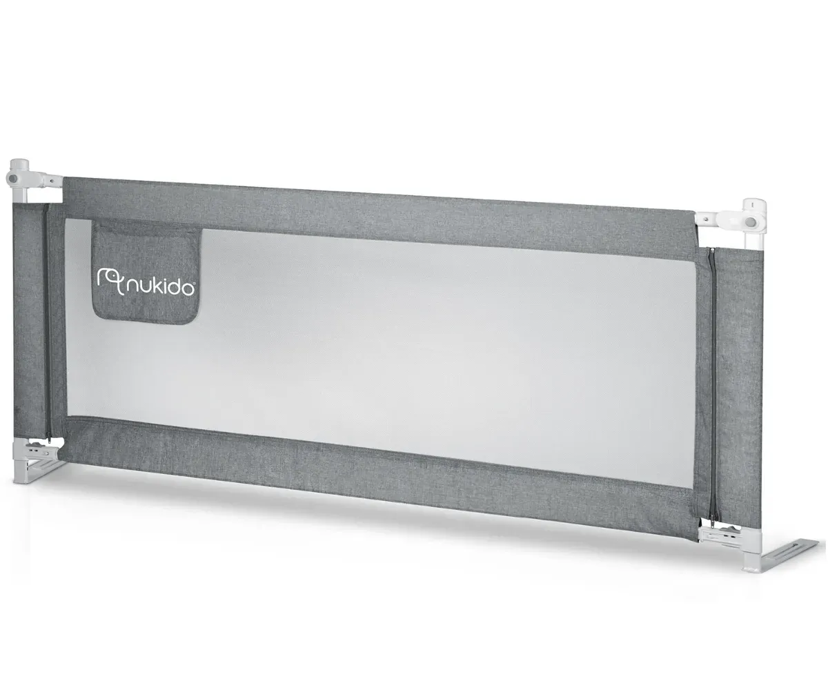 Voodi turvapiire 180cm Nukido NK-227 – hall, detailvaade turvapiirest