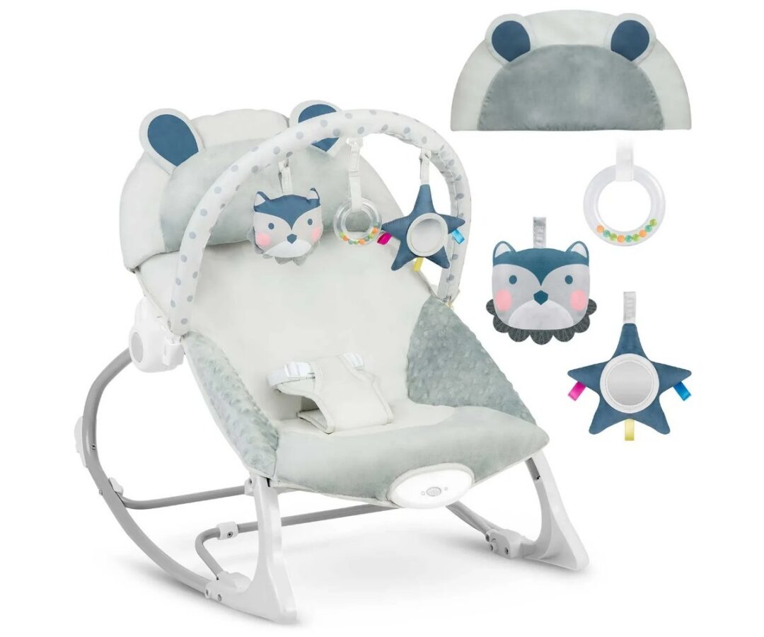 Ricokids beebikiik vibratsiooniga hall, mis pakub mugavust ja meelelahutust imikutele.