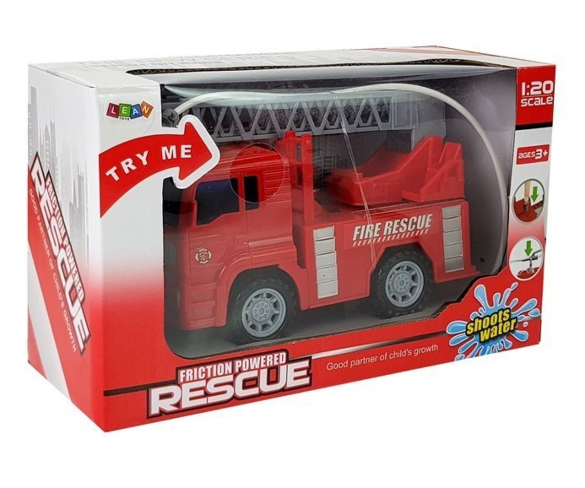 Tuletõrjeauto veekahuriga 16cm - helid ja tuled (3+) pakkemudel