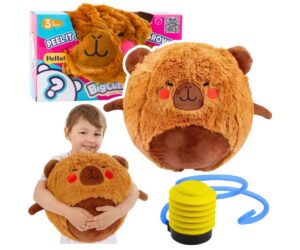 Hüppeloom Kapibaara BigCutePet 50cm pumbaga koos mänguõe ja pakendiga.