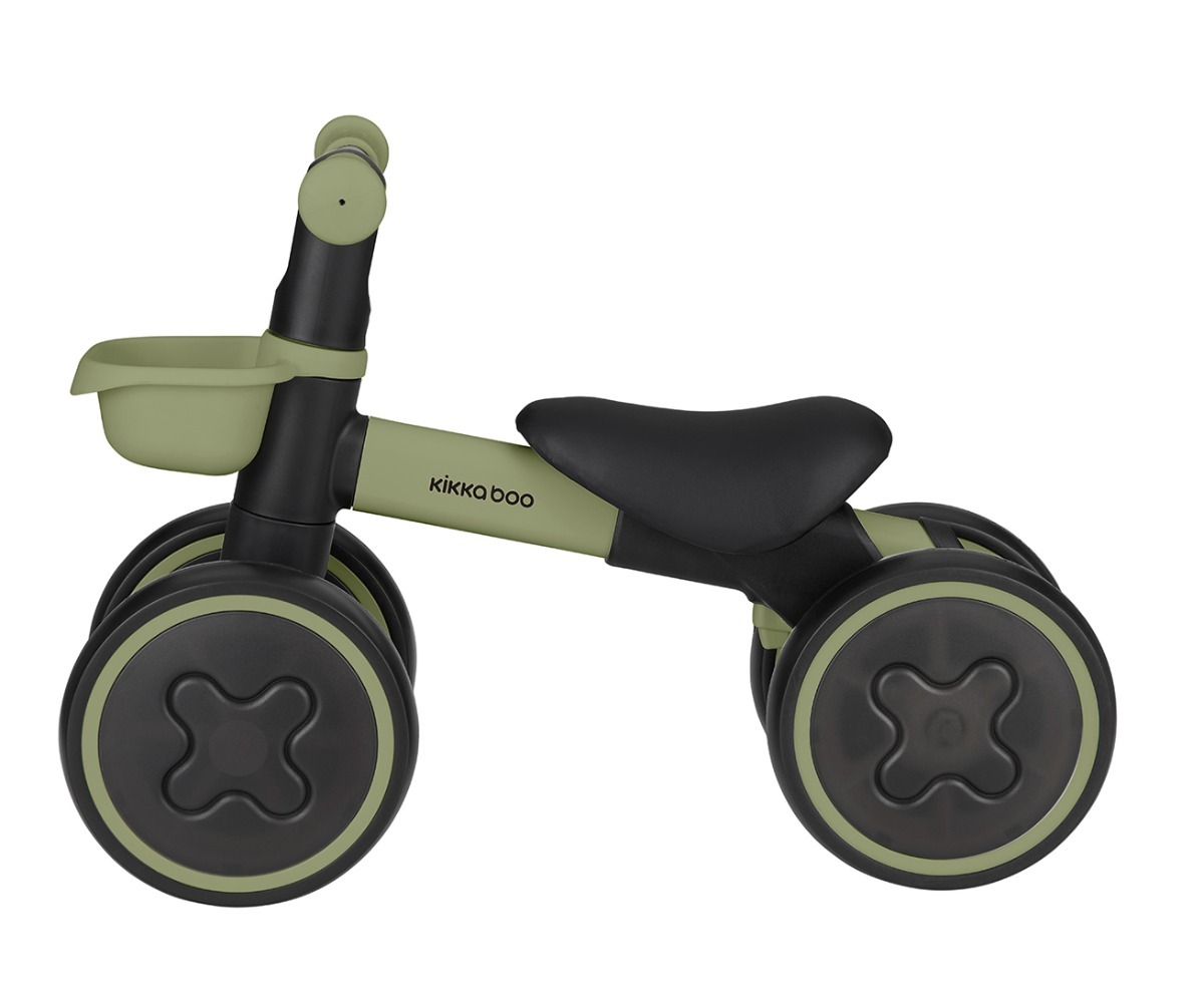 Jooksuratas Blinky Green helendavate ratastega (1-3a) teise külje vaade, kvaliteetsed plastdetailid.