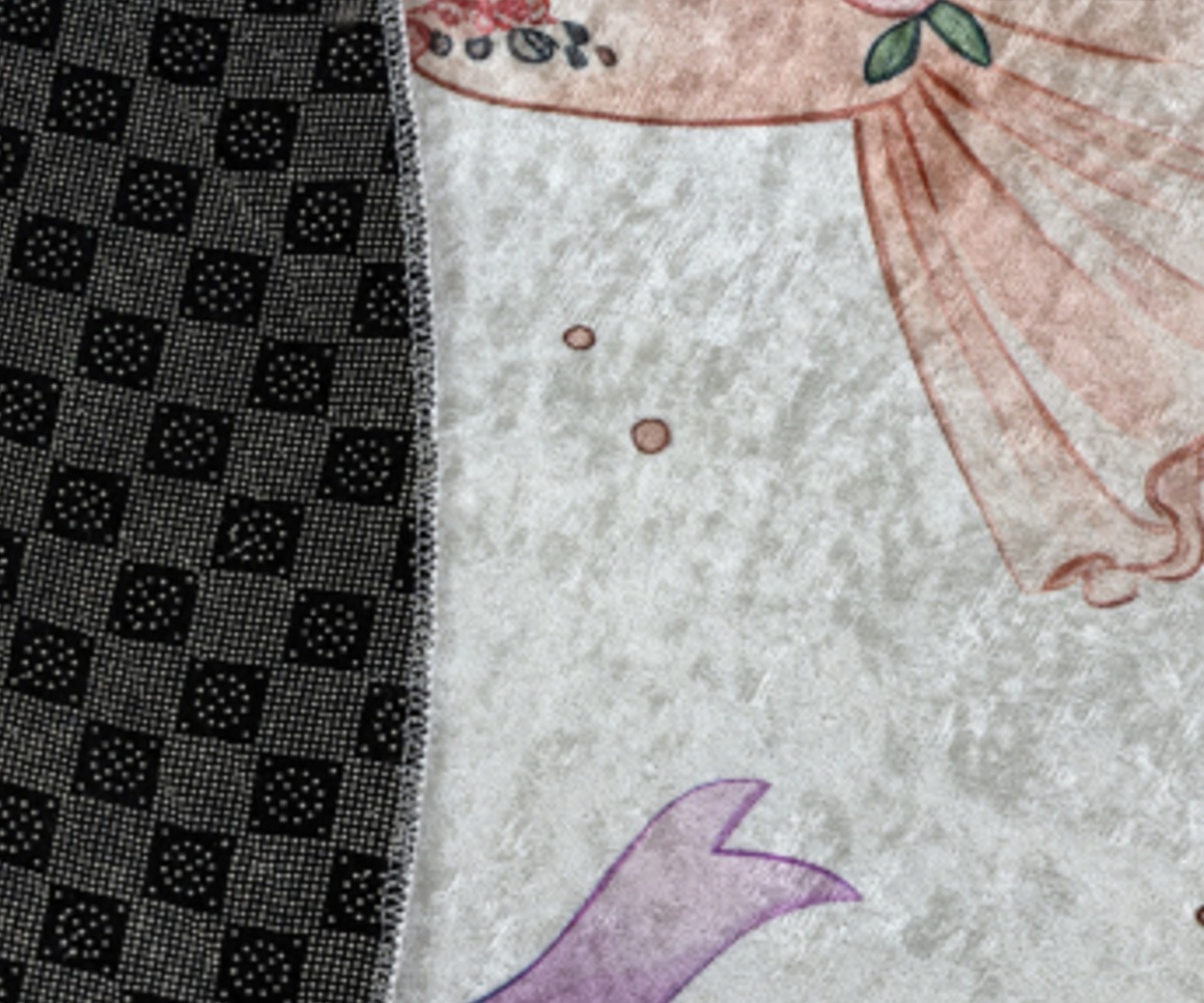 Detailne ülevaade ümmargusest lastetoavaibast BAMBINO Ballerina