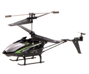 Kaugjuhitav helikopter SYMA S5H puldiga - must, esiplaanil ja detailides.