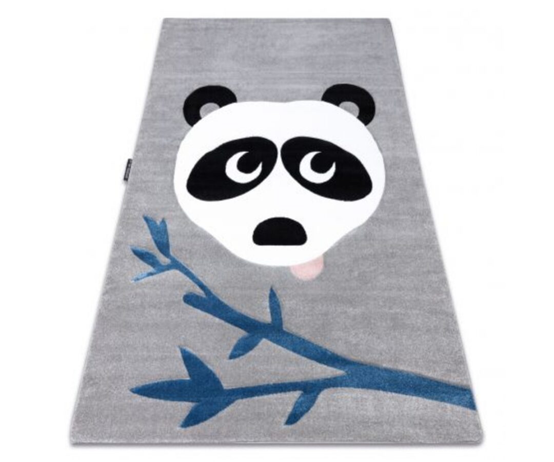 Hall lastetoavaip PETIT Panda, millel on panda pea ja oks