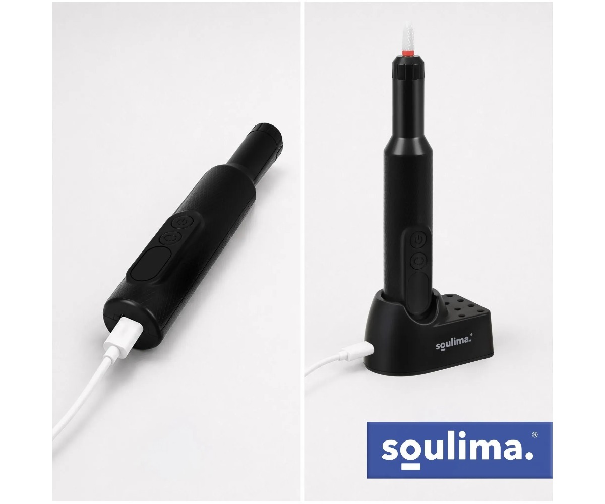 Juhtmeta küünefrees Soulima 18 000 p/min, laadimine USB-C kaudu