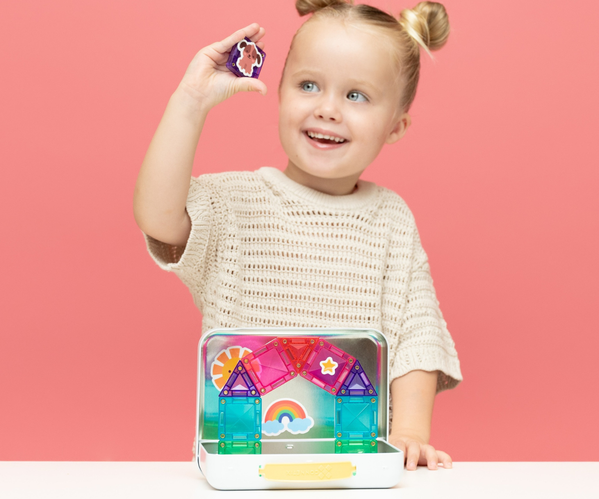 Connetix magnetklotsid Travel Mini Pack reisikomplekt – 32-osaline