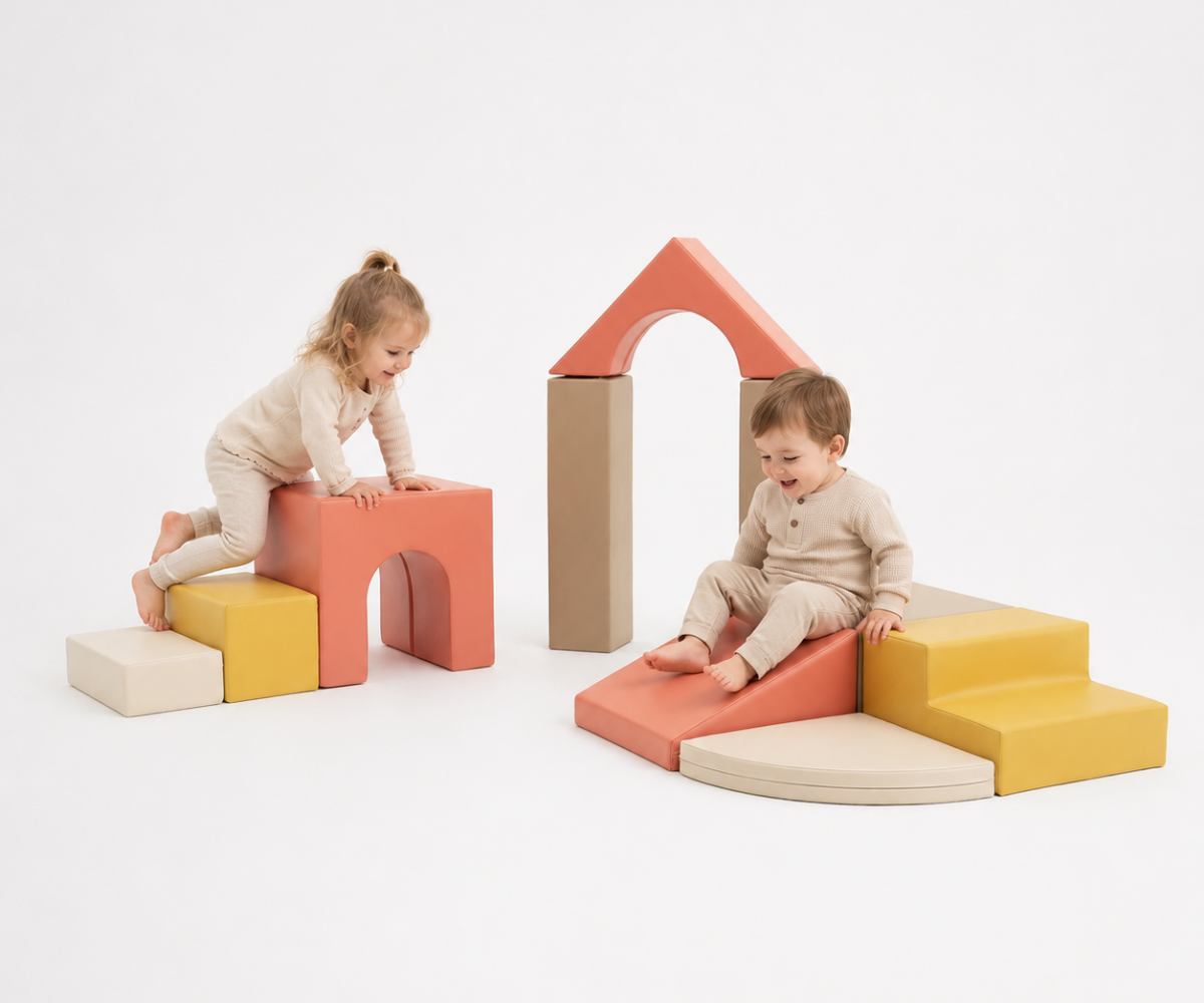 IGLU pehmete mänguklotside komplekt Baby Gym