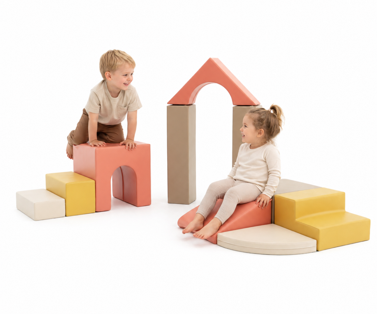IGLU pehmete mänguklotside komplekt Baby Gym