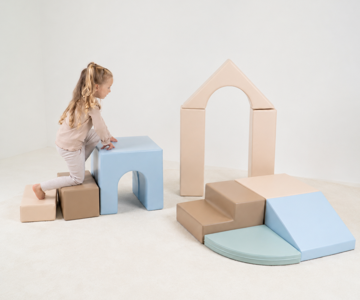 IGLU pehmete mänguklotside komplekt Baby Gym