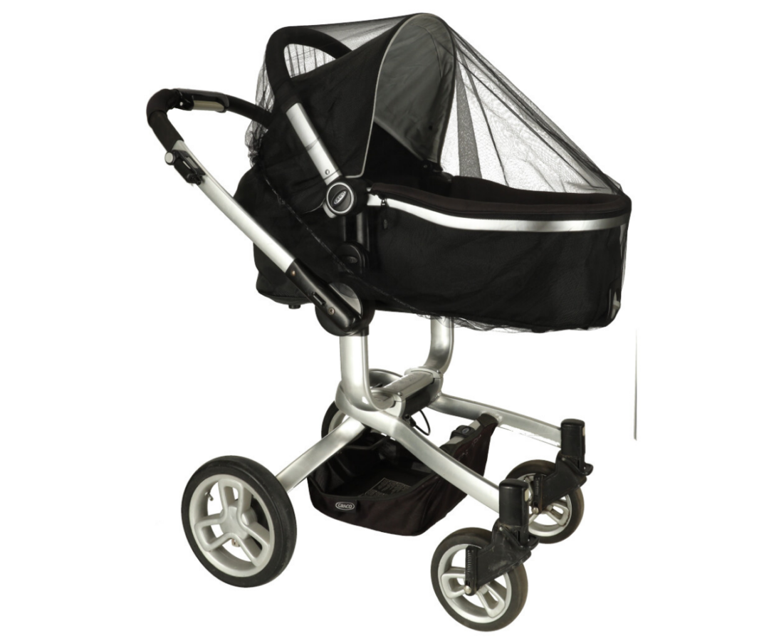 Vankri sääsevõrk elastikuga 140cm – must