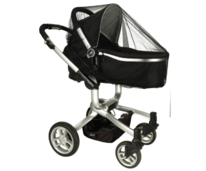 Vankri sääsevõrk elastikuga 140cm – must