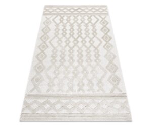 Vaip SANTO SISAL 58389 geomeetriline rombi- ja siksakmustriga, beež
