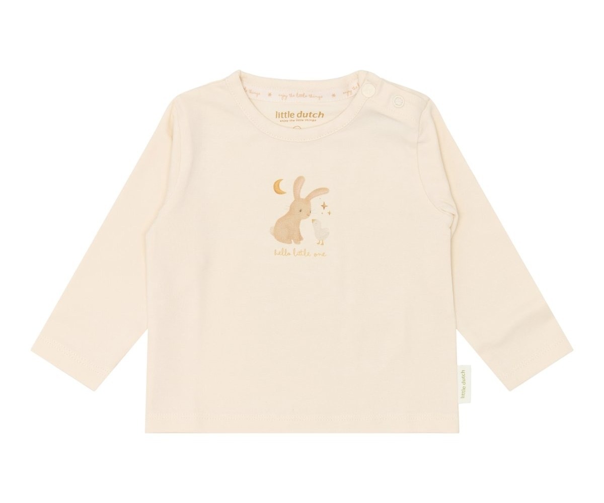Pikkade varrukatega särk beebidele 62/68, osa Beebiriiete kinkekomplektist 62/68 Newborn Naturals - Little Dutch.