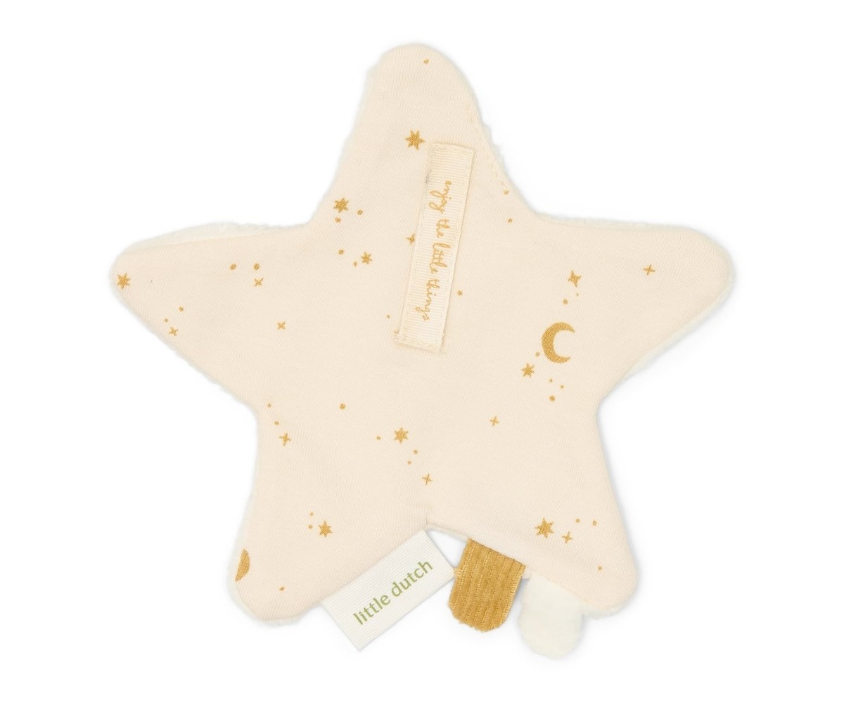 Tähekujuline mänguasi Beebiriiete kinkekomplekt 50/56 Newborn Naturals - Little Dutch, pehme ja atraktiivne disain