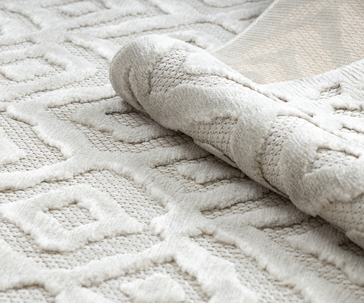 Vaip SANTO SISAL 58381, rombimuster ja pehme tekstuur.
