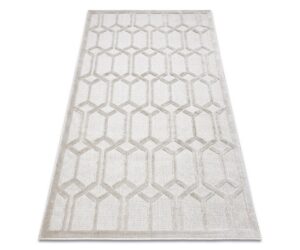 Vaip SANTO SISAL 58385 beež geomeetriline muster, elegantne ja stiilne disain.