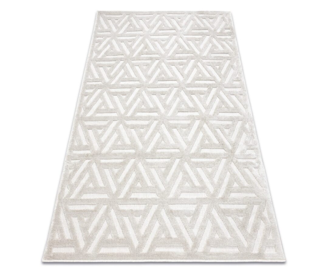 Vaip SANTO SISAL 58503 geomeetrilise mustriga beež, kaunis ja stiilne interjööri element.