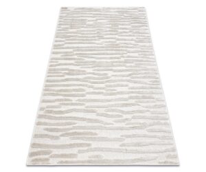 Vaip SANTO SISAL 58394 beež, lainelise mustriga, rõhutab elegantsi ja soojust.