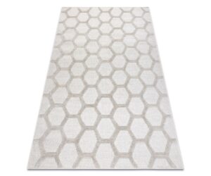 Vaip SANTO SISAL 58391 kärjemustriga beež kivipäevikuga.
