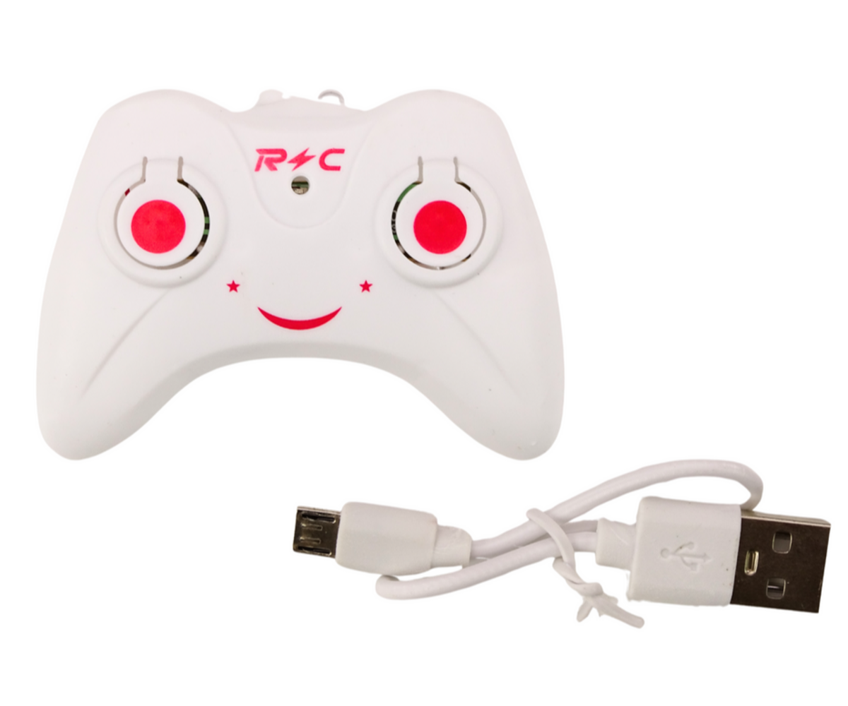 Puldiga helikopter güroskoobiga – punane, puldiga, aku laadimiseks USB kaabel.