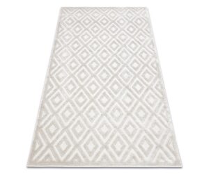Vaip SANTO SISAL 58365A moodne ja praktiline valik beeži teemantmustriga