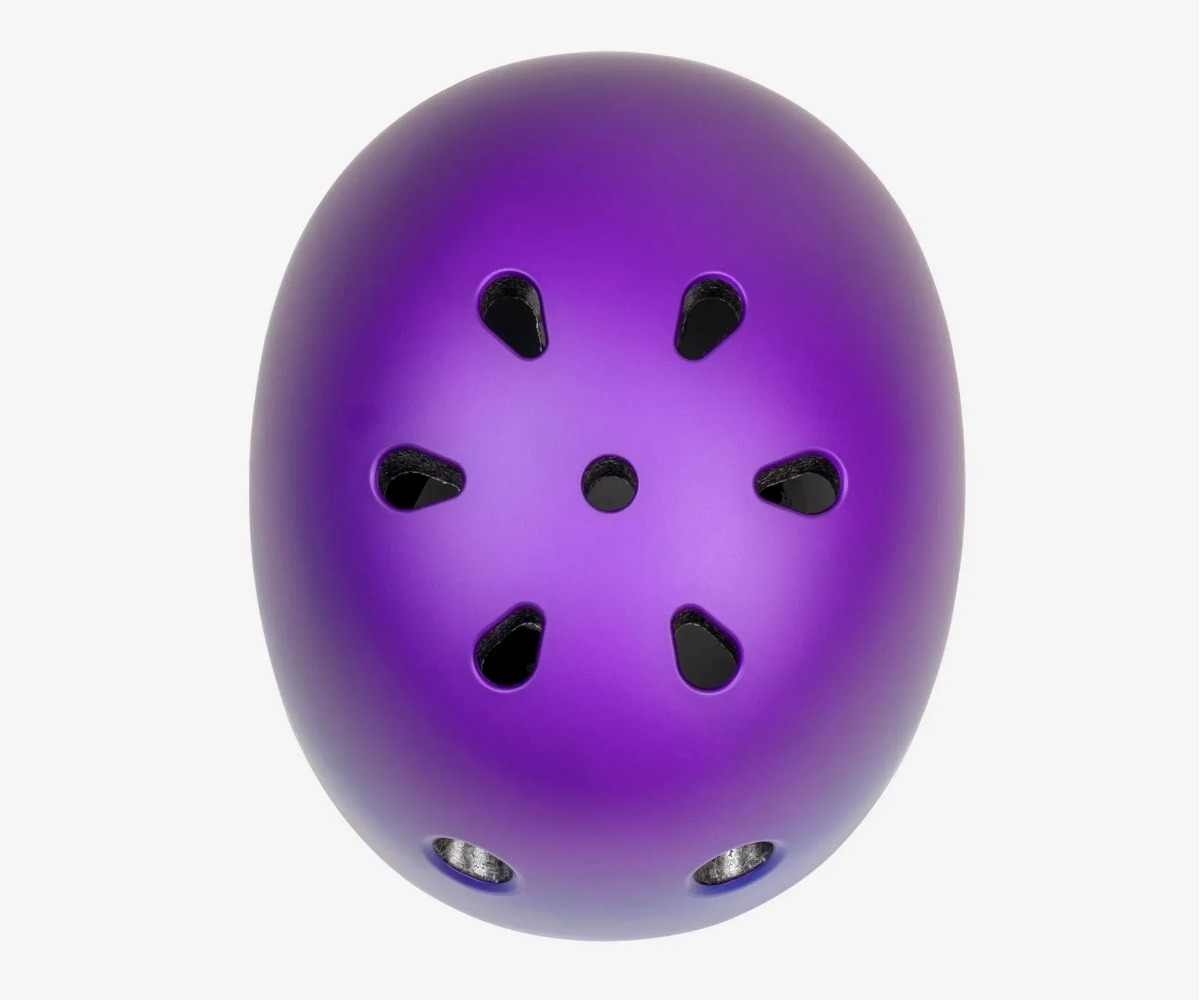 Movino Element laste kiiver S – violetne (51–54cm) pealtvaates