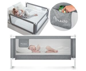 Voodipiire NK-227 Nukido 200cm – reguleeritav, beebi magab turvaliselt kõrval emas.