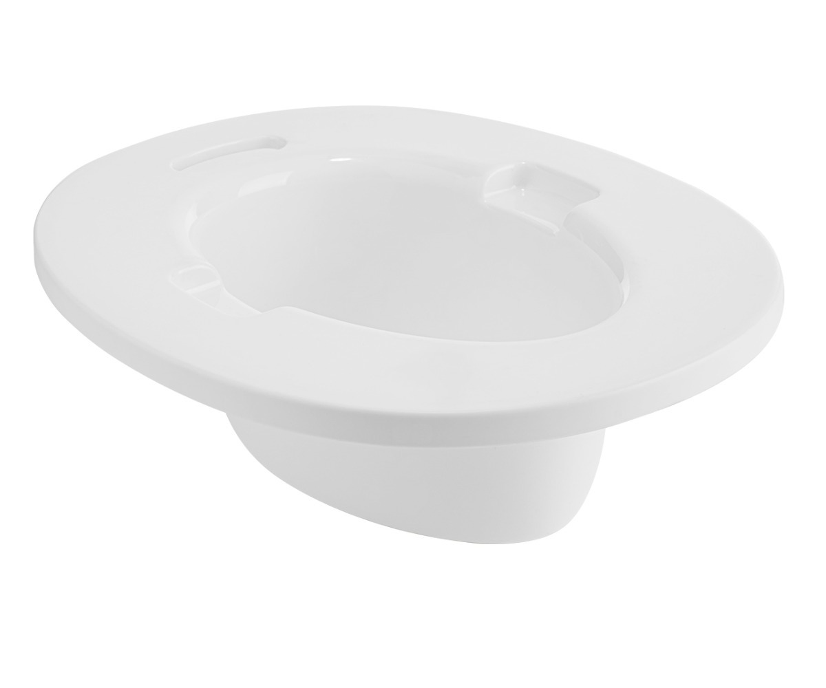 Lastepott 3in1 Trio Roosa - WC-iste ja aste, valge keraamiline osa.