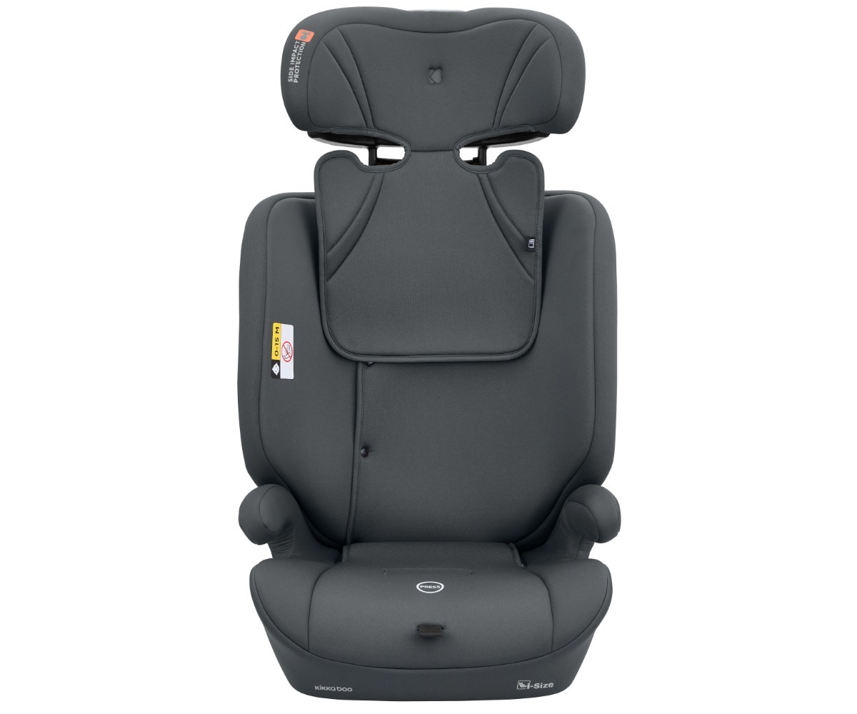 Turvatool i-Flow i-Size 76–150cm – hall, esiplaan, mugav ja turvaline lahendus laste transpordiks.