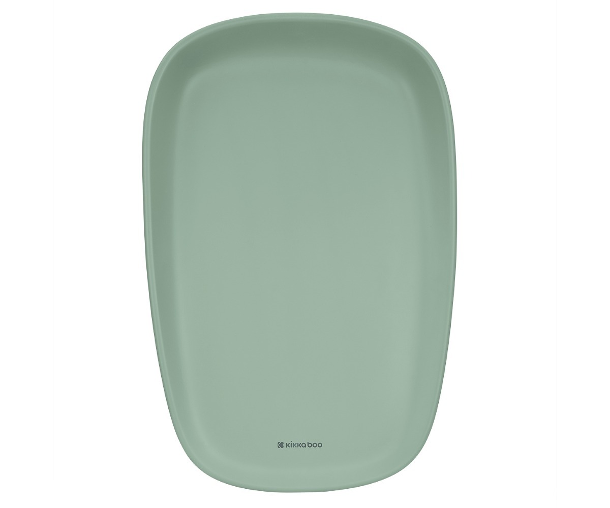 Ülemine vaade pehme mähkimisalusele EVA-vahust Blush 67,5×45cm – roheline