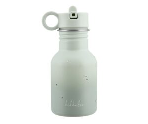 Laste joogipudel kõrrega 350ml Flora – roheline, modernne ja mugav disain
