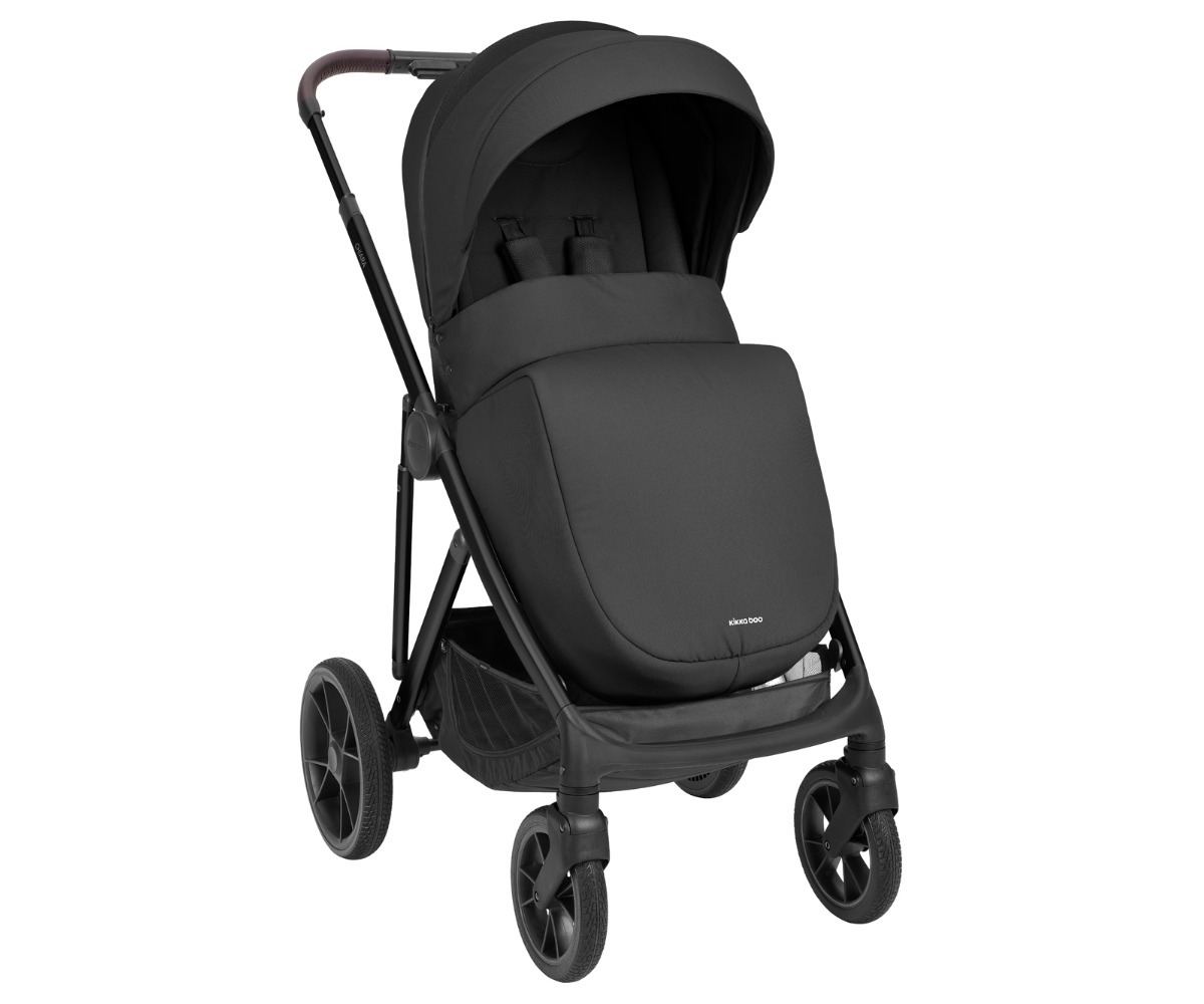 Vankrikomplekt Chiara must 3in1 - vankrikorviga ja mugav istumisosa