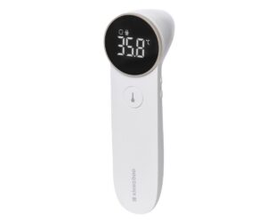 Infrapunatermomeeter 3in1 beebile ja perele – beež, näitab temperatuuri