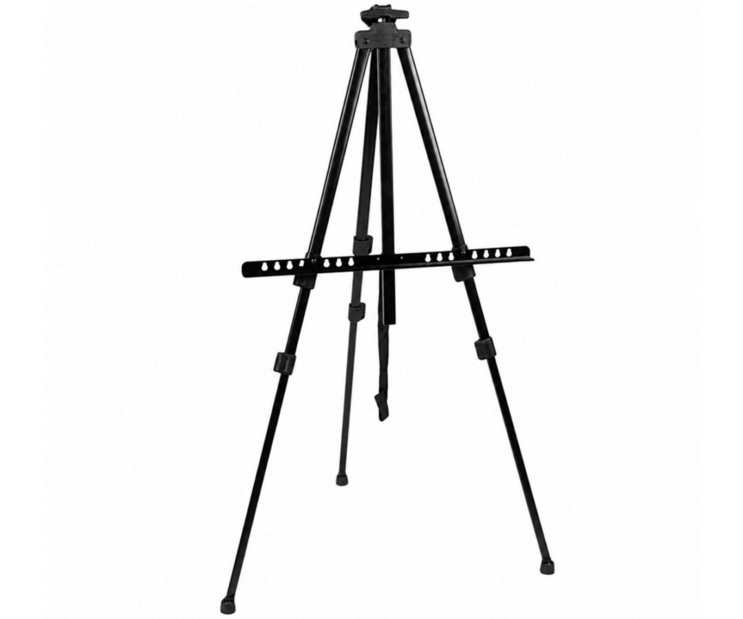 Metallist maalimismolbert transpordikotiga 158cm, must klassikaline disain.