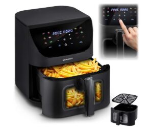 Õhufritüür Berdsen BD-660 8L 1700 W – must, toiduvalmistamise integreeritud funktsioonidega