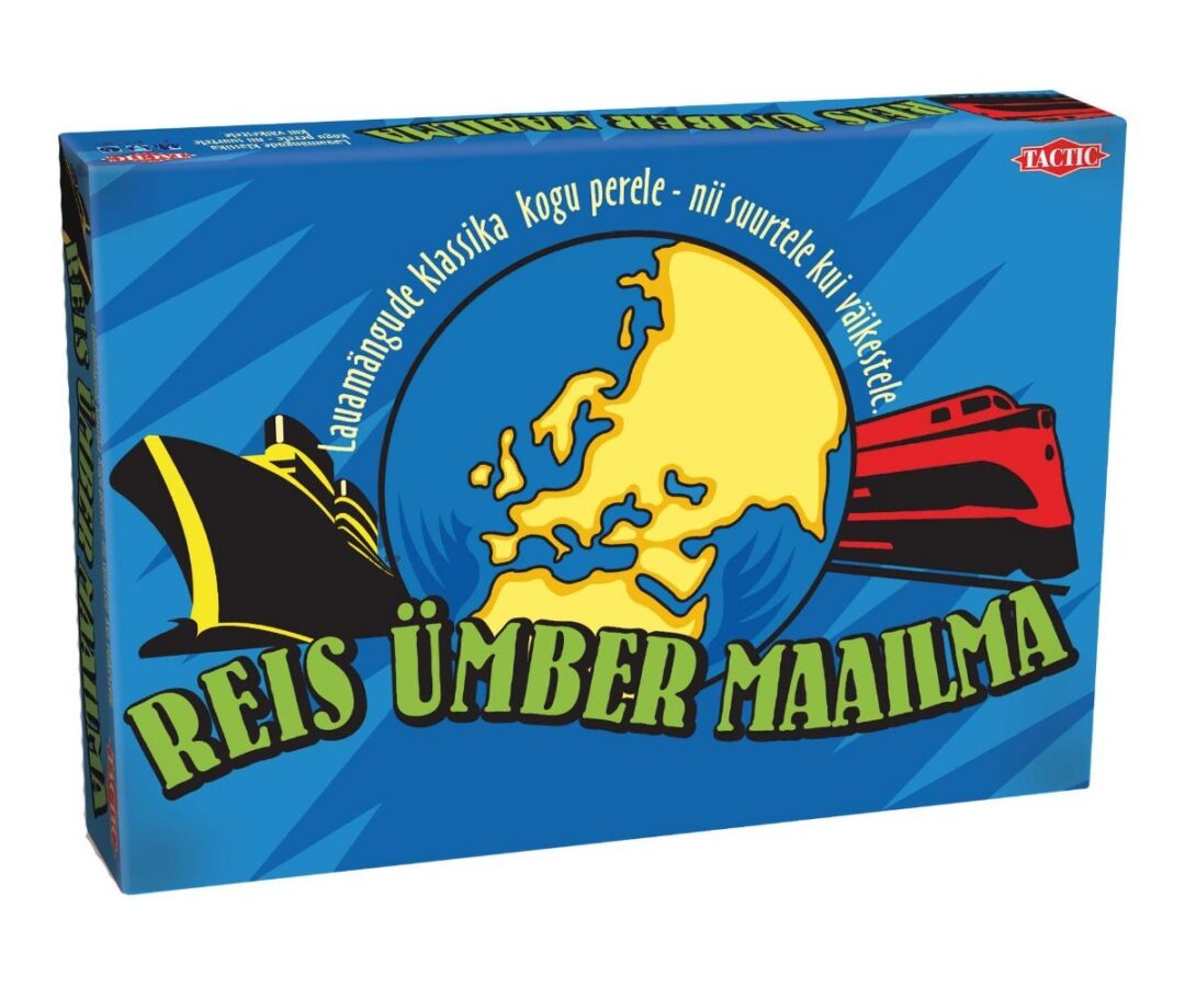 Tactic lauamäng Reis ümber maailma karp, mis pakub lõbusaid hetki kogu perele.