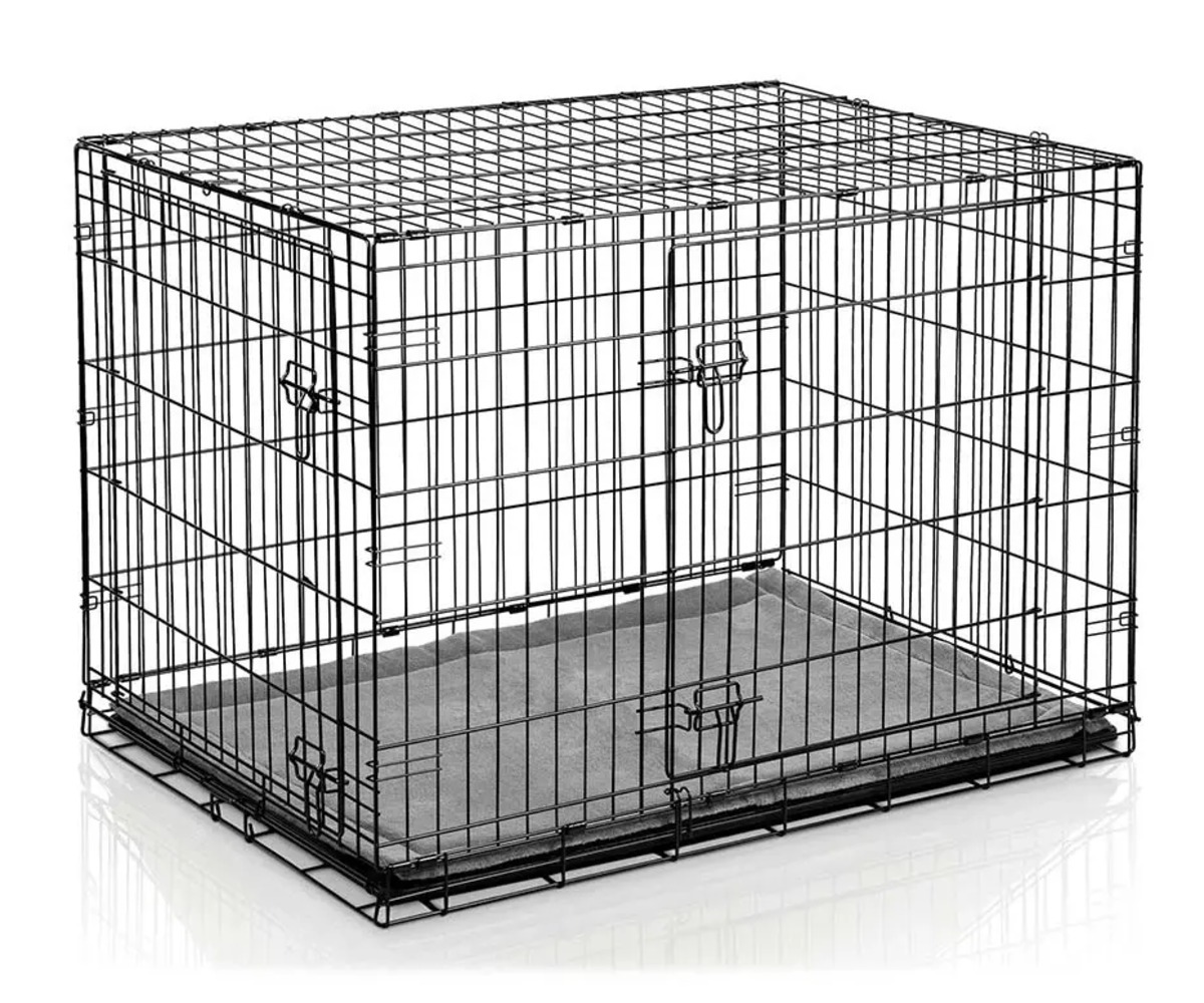 Pethaus PH-201 metallist koerapuur keskmisele koerale