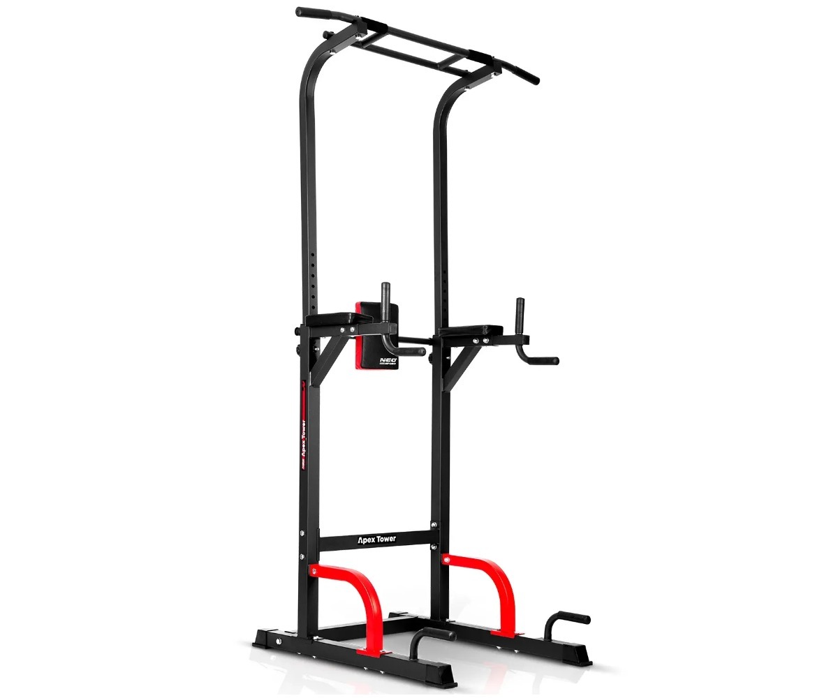 Lõuatõmbe treeningjaam Neo-Sport Apex Tower, disainitud kuni 150 kg kaaluvate kasutajate jaoks