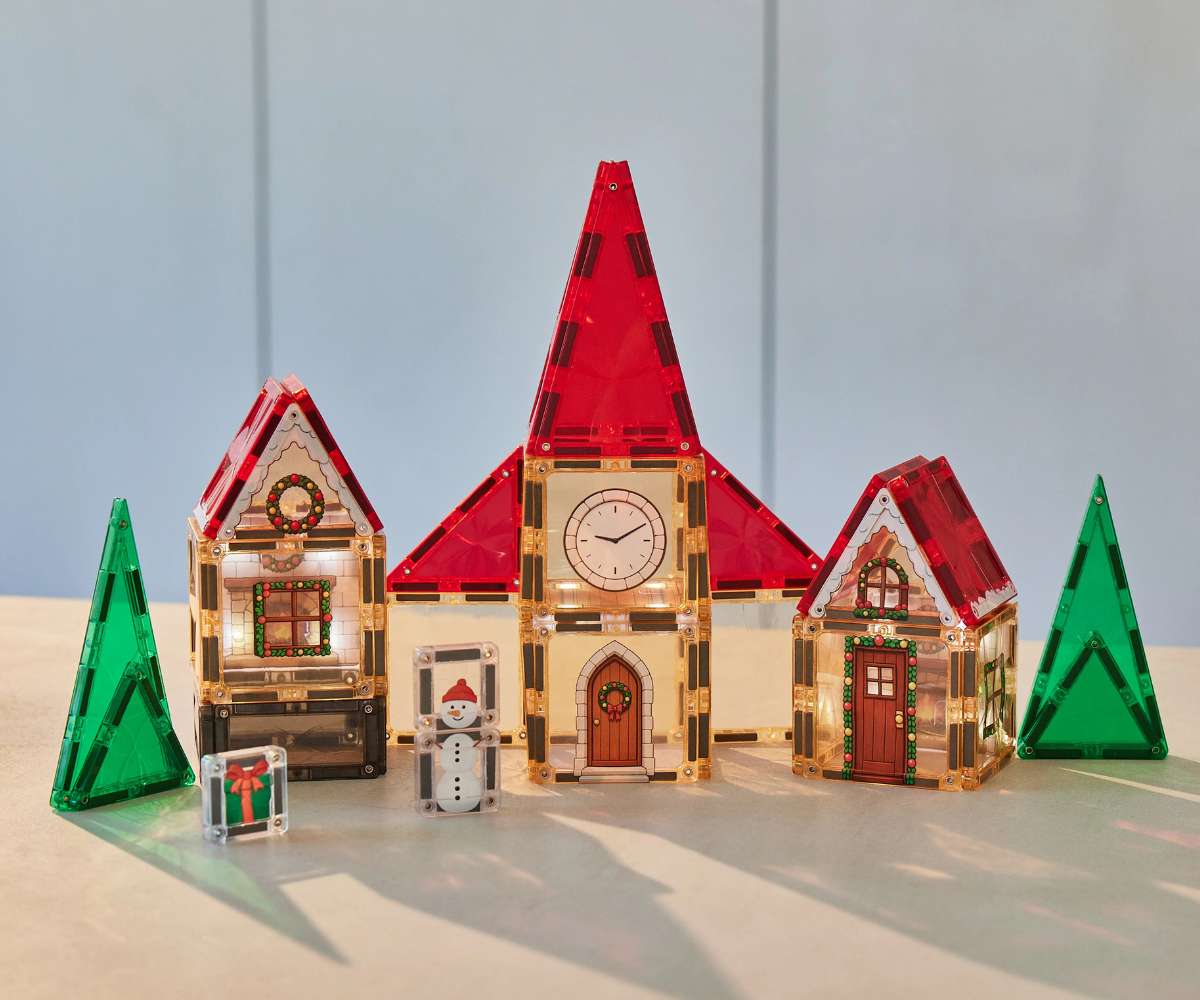Cleverclixx Christmas Village magnetklotside advendikalender – 46 osa