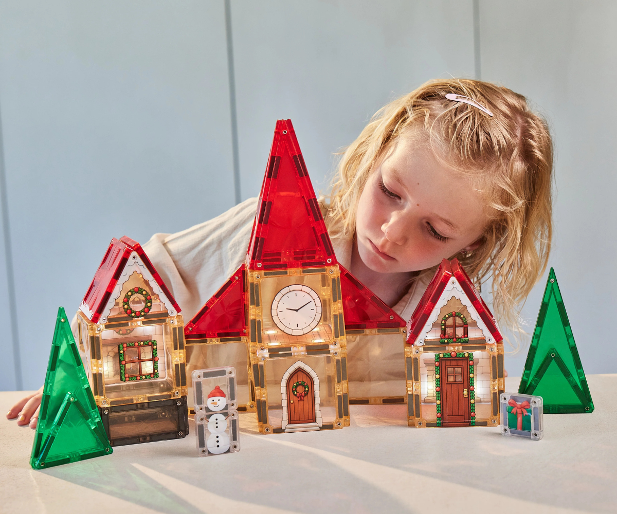 Cleverclixx Christmas Village magnetklotside advendikalender – 46 osa