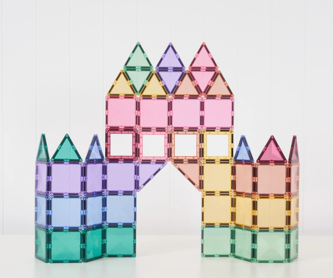Connetix magnetklotsid Pastel Creative – 104 osa (Starter)