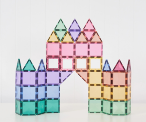 Connetix magnetklotsid Pastel Creative – 104 osa (Starter)