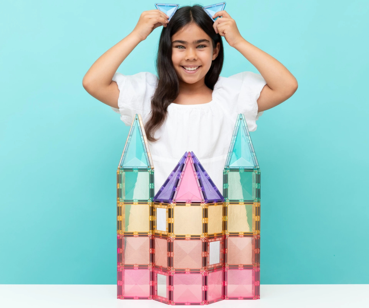Connetix magnetklotsid Pastel Creative – 104 osa (Starter)