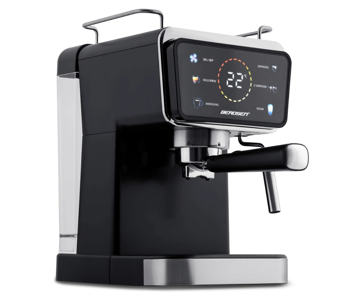 Berdsen BD-771 must espressomasin köögitasapinnal