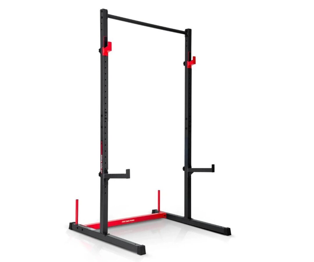 Kangiraam lõuatõmbekangiga Neo-Sport Apex Frame 130400, must ja punane disain.