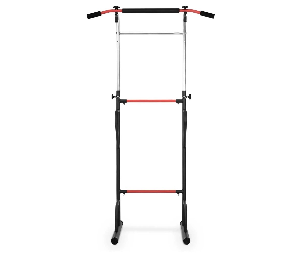 Vabaltseisev lõuatõmbekang Neo-Sport NS-300 eesvaade, reguleeritava kõrgusega 146–215cm